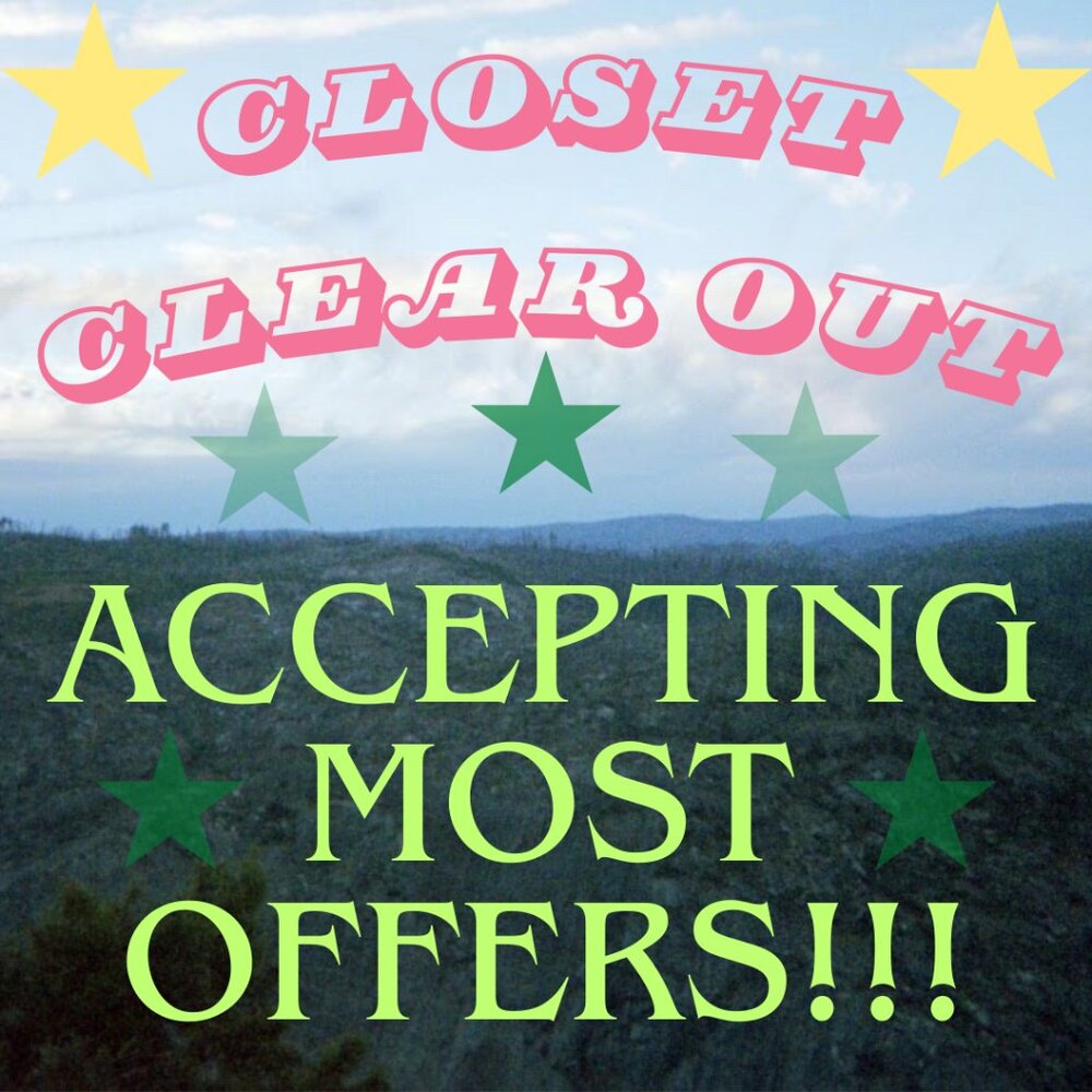 CLOSET CLEAR OUT!!!